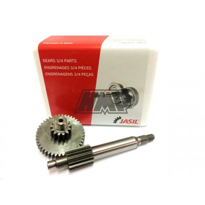 Transmissão primaria 14 / 42 - 13 BOOSTER / NEOS / OVETTO / SPY / APRILIA / BWS NG MINARELLI horizontal scooter - TOP RACING JASIL